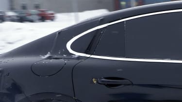 Porsche Panamera 2023 spy – rear window