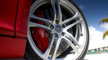 Audi R8 V12 TDI wheel