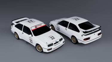 CNC Motorsport AWS Sierra Cosworth RS500 – front and rear