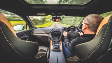 evo Fast Fleet Aston Martin DBX707 interior