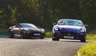 Aston Martin DB12 Volante v Maserati GranCabrio
