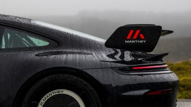 Porsche 911 GT3 with Manthey kit wing