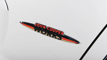 Mini Coupe John Cooper Works badge
