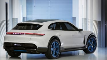 Porsche Mission E Turismo concept - rear quarter