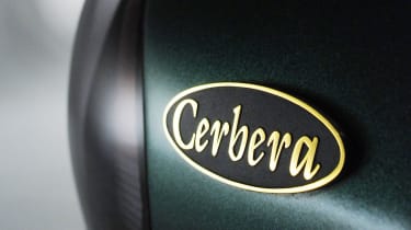 TVR Cerbera badge