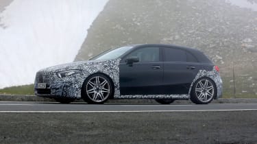 Mercedes-AMG A45 prototype - side