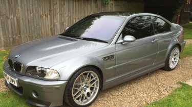 BMW M3 CSL – front quarter