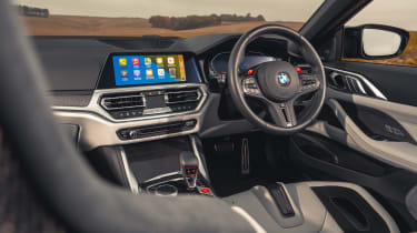 BMW M4 Competition xDrive Convertible Interior