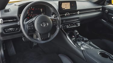 Toyota Supra interior
