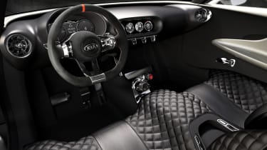 Kia Provo concept car interior dashboard