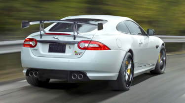 New Jaguar XKR-S GT white rear
