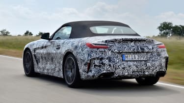 New 2019 BMW Z4 – rear quarter