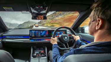 BMW M5 interior