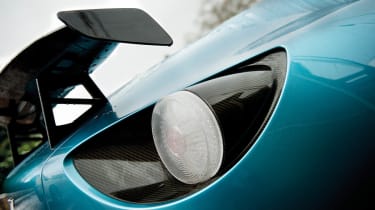 2012 Aston Martin V12 Zagato rear light rear spoiler
