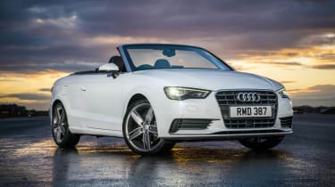 Audi A3 Cabriolet white