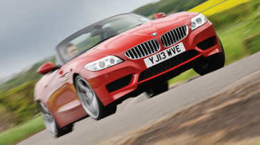 2013 BMW Z4 sDrive35i red front