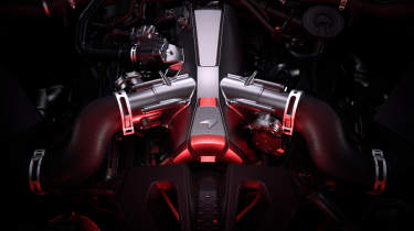 McLaren 750S engine