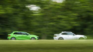 BMW M240i v Audi RS3