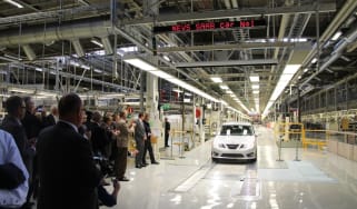 Saab production re-started
