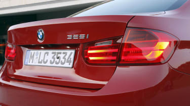 F30 BMW 3-series 328i bootlid badge