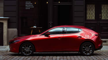 Mazda 3 hatch revealed - profile