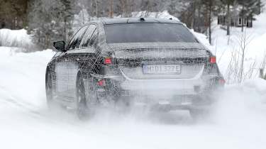 BMW M5 facelift rear