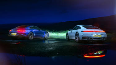 Mercedes-AMG GT v Porsche 911 Carrera S