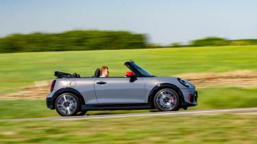 Mini JCW convertible side