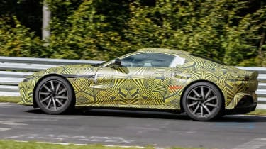 Aston Martin V8 Vantage spy - profile