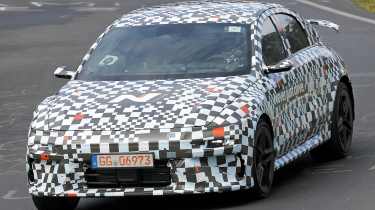 Hyundai Ioniq 6 N prototype front