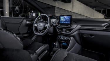 Ford Puma ST 2021 review – dash