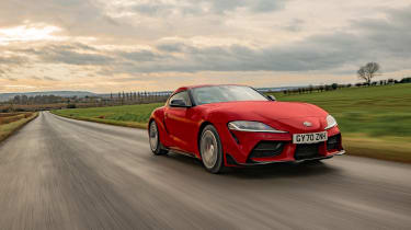 Toyota Supra 2.0 review - tracking