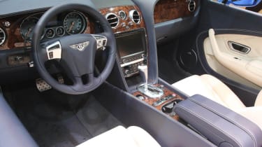 2013 Bentley Continental GTC interior dashboard