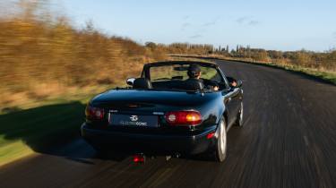 Mazda MX-5 Electrogenic EV conversion rear