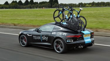 Jaguar SVO builds F-Type Concept for Team Sky