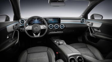 Mercedes-Benz A-class interior studio