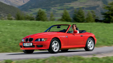 BMW Z3 red front