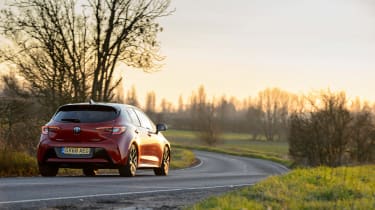 Toyota Corolla hybrid 2019 review - rear