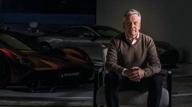 Adrian Hallmark Aston Martin CEO