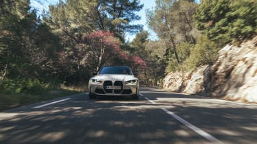 BMW M3 Competition Touring – on road nose