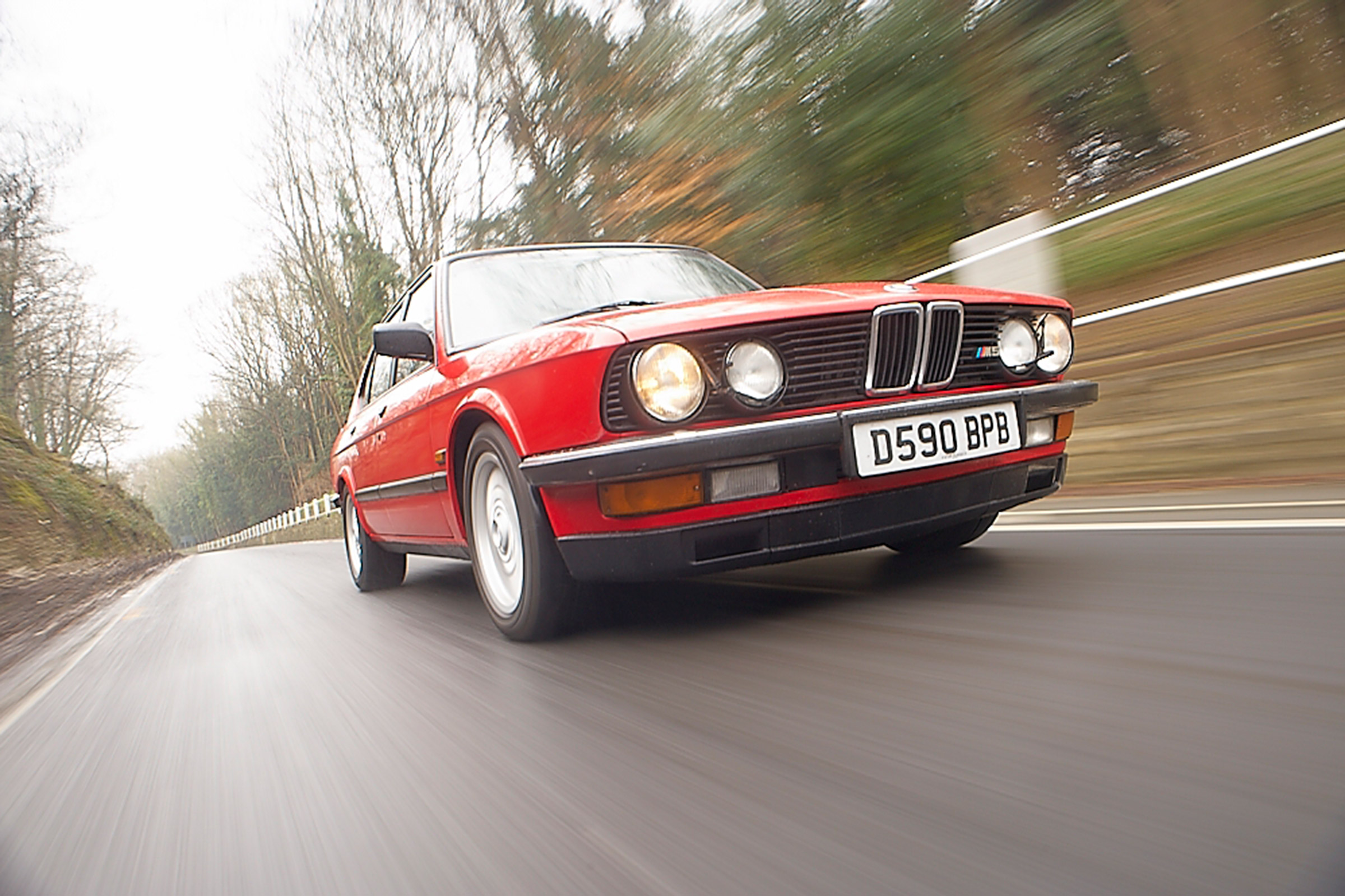 The BMW M5 E28 from 1985