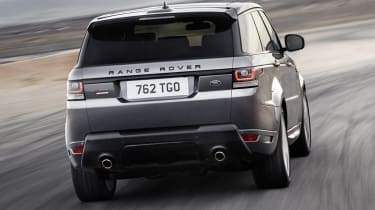 New Range Rover Sport rear view