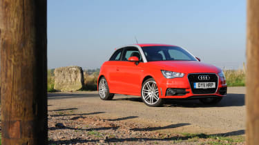 Audi A1 1.4 TSI 185 S Line front view