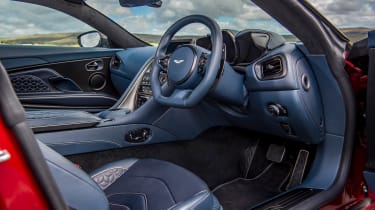 Aston Martin DBS Superleggera interior