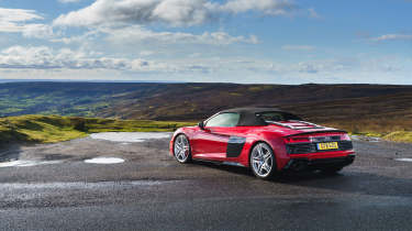 Audi R8 Spyder rear
