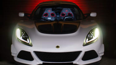 Lotus Exige 380 70th Edition – Monaco White - front