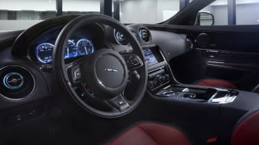 New Jaguar XJR interior dashboard