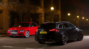 Audi S4 and Vauxhall Insignia VXR