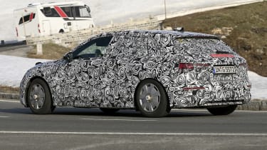 Audi A3 spy 2019 - rear