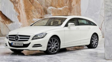 2012 Mercedes-Benz CLS Shooting Brake white
